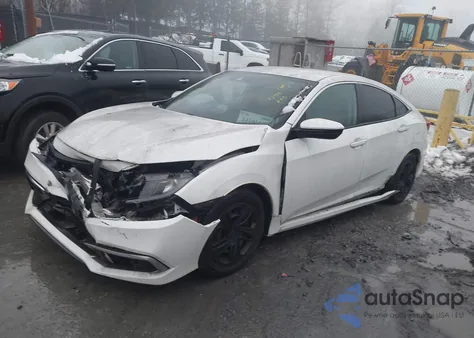 2020 Honda Civic Lx from USA, damaged, VIN 2HGFC2F61LH577825